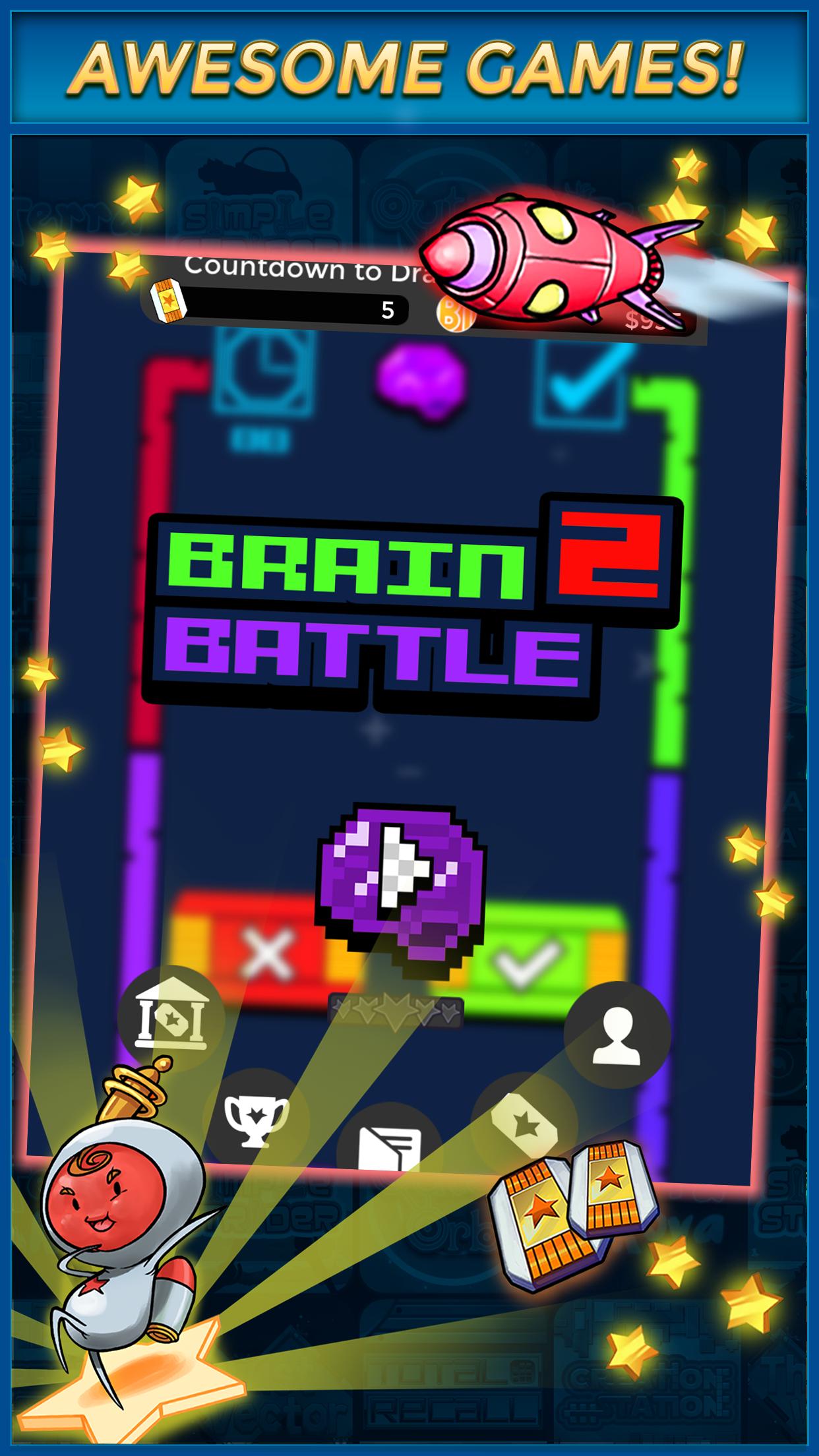 Взломанный brain. Brain Battle.