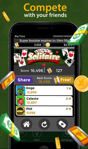 Solitaire Game Earn Money