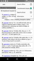 Winslow Tamil Dictionary capture d'écran 2