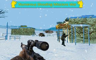 Winter Commando - Secret Commando, Military Action اسکرین شاٹ 1