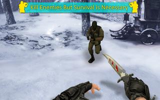 Hiver Commando - Secret Commando, Militaire action capture d'écran 3