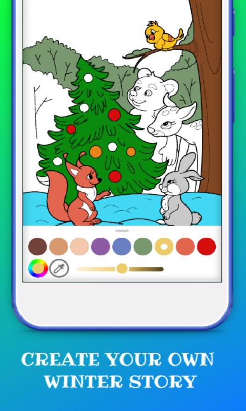 Download Winter And Christmas Coloring Book For Android Apk Download