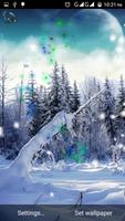 Snow Winter Live Wallpaper اسکرین شاٹ 1