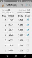 Fret Calculator الملصق