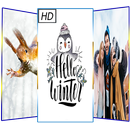 Snow Crystal Wallpaper : Winter Backgrounds HD-4K APK