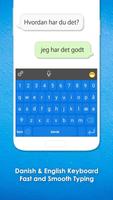 Danish Language Keyboard Affiche