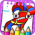ASMR Digital Circus Coloring
