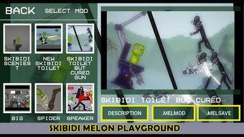 Skibidi for Melon Playground Affiche