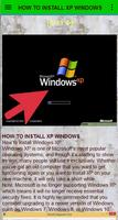 How to install  XP Windows screenshot 1