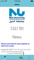 Nile University CSCI 101 Affiche