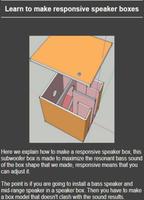 Learn to make speaker boxes screenshot 3