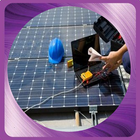 Assembling solar power آئیکن