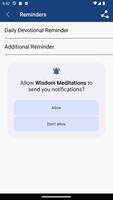 Daily Wisdom Meditations-poster