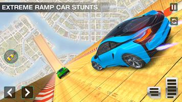 Mega Ramp Car Stunt Car Games Ekran Görüntüsü 1