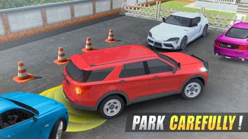 Real Prado Parking Modern Car Parking 3D Car Games Affiche