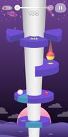Ball Jumping Tower Game 截图 1