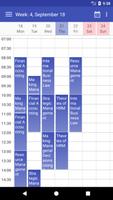 Wise Timetable captura de pantalla 2