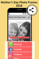 Mother's Day Photo Frame الملصق
