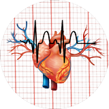 Điện tâm đồ chính ECG biểu tượng