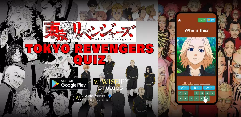Completed Tokyo Revengers Characters Quiz! - Roblox