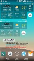 기상청 날씨, 오픈웨더(Weather) 위젯 미세먼지 Affiche