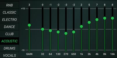 Eqfy Equalizer for Spotify capture d'écran 3