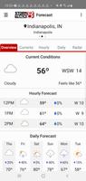 WISH-TV Storm Track 8 Weather ภาพหน้าจอ 1