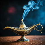Genie Wish Lamp Come True