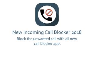 Incoming Call Blocker 2020 Affiche