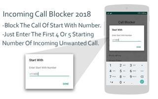 Incoming Call Blocker 2020 capture d'écran 2