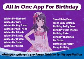 Happy Birthday Wishes poster