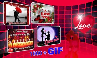 Love Romance Gif syot layar 2