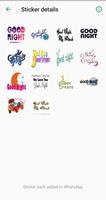 Happy Birthday Stickers Good Morning, Night ThankY screenshot 3