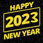 नया साल मुबारक स्टिकर 2023 आइकन