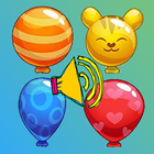Funny Balloon Sound Game for kids icône