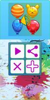 Funny Balloon Sound Game for kids Affiche