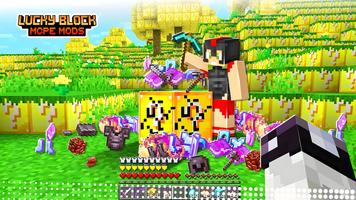 Craft Lucky Block Mods MCPE poster