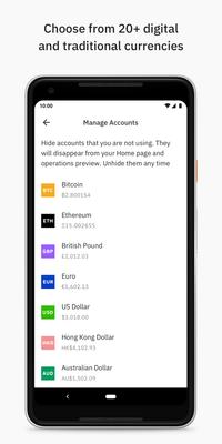 WIREX: Bitcoin Ethereum Litecoin XRP Wallet Screenshots