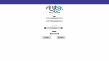 Wired VPN Client capture d'écran 1