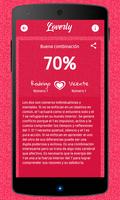Loverly (Calculadora de amor y compatibilidad) Ekran Görüntüsü 2