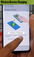 Wireless Reverse Charging - charge phone poster