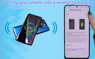 Wireless charge Phone to Phone screenshot 1