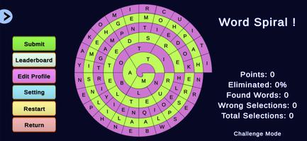 WordSpiral: Word Challenge imagem de tela 2