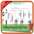 Wiring Diagram Star Delta icône