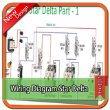 Wiring Diagram Star Delta أيقونة