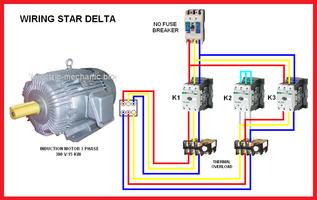 Wiring Diagram Star Delta تصوير الشاشة 3