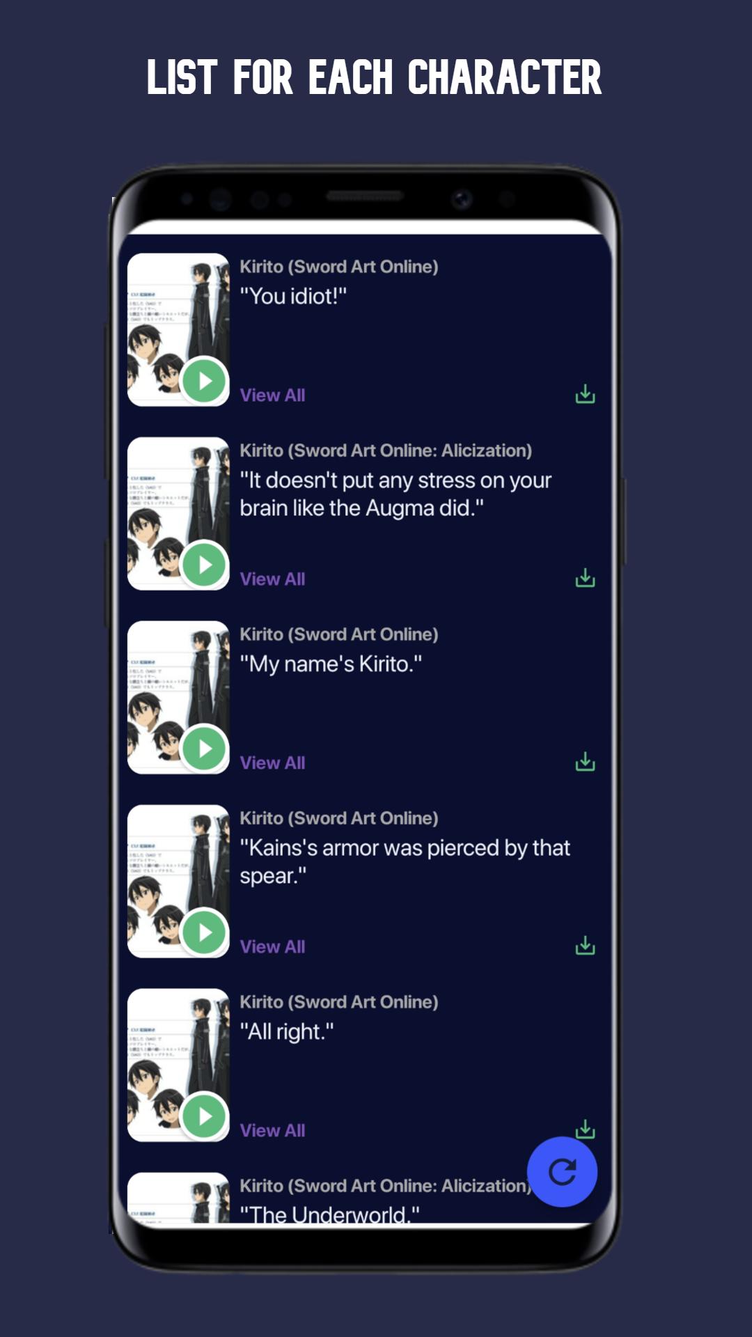 Tải xuống APK Character Voice: Anime cho Android Tải xuống APK Character Voice: Anime cho Android