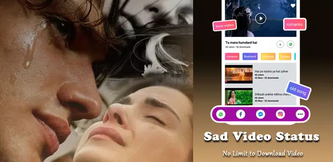 Very Sad Video Status - दर्द भरे वीडियो स्टेटस