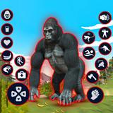 Wild Gorilla Family Simulator icône