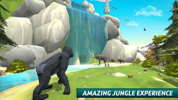 Gorilla-Familien-Simulator Plakat